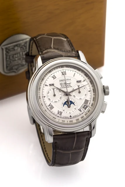 Zenith El Primero Chronomaster Steel ZENITH EL PRIMERO CHRONOMASTER STEEL, NEW OLD STOCK 0