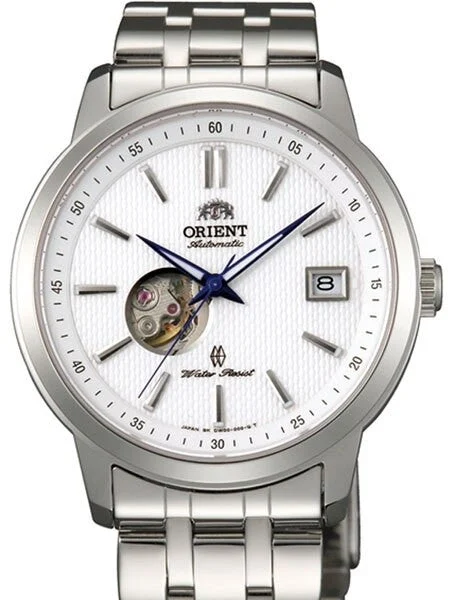 Orient Moderno Open Heart Automatic Watch with Sapphire Crystal #DW00003W kol saati