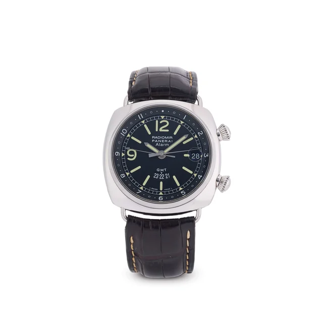 Panerai PANERAI, REF. PAM 98/OP6563, RADIOMIR GMT ALARM, STEEL kol saati