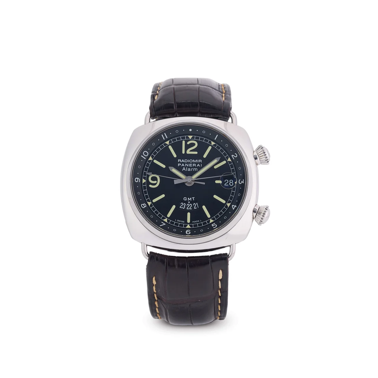 Panerai PANERAI, REF. PAM 98/OP6563, RADIOMIR GMT ALARM, STEEL kol saati