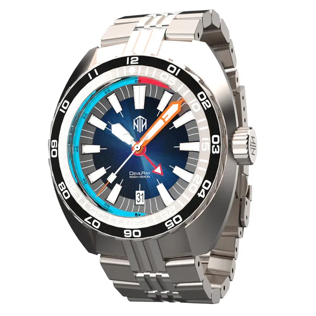 NTH DevilRay 500-Meter Automatic Dive Watch with GMT Function #WW- -DREG WW-NTH-DREG kol s