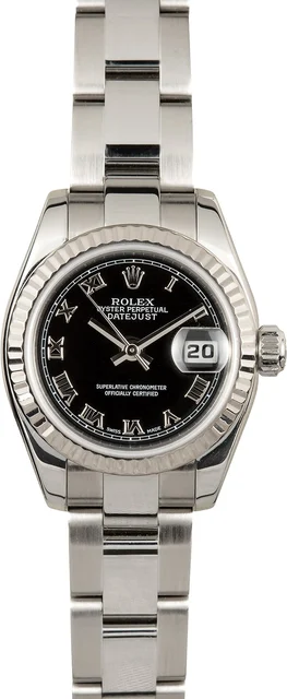 Rolex Datejust 179174 Black 179174BKRO kol saati