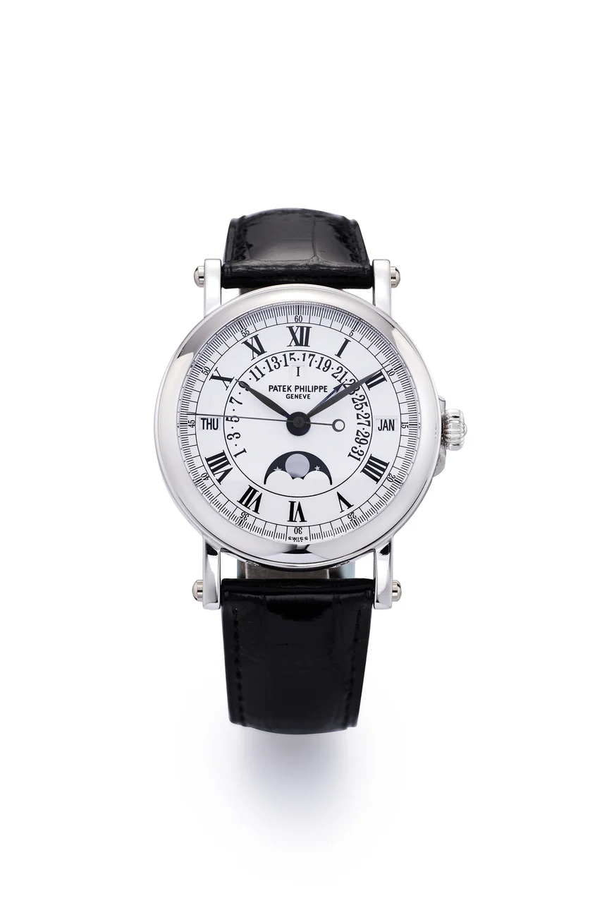 Patek Philippe PATEK PHILIPPE REF. 5059P RETROGRADE PERPETUAL CALENDAR PLATINUM AUTOMATIC kol saati