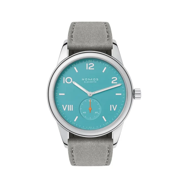 NOMOS Glashütte Club Campus 38mm - Endless Blue on Strap 724 kol saati