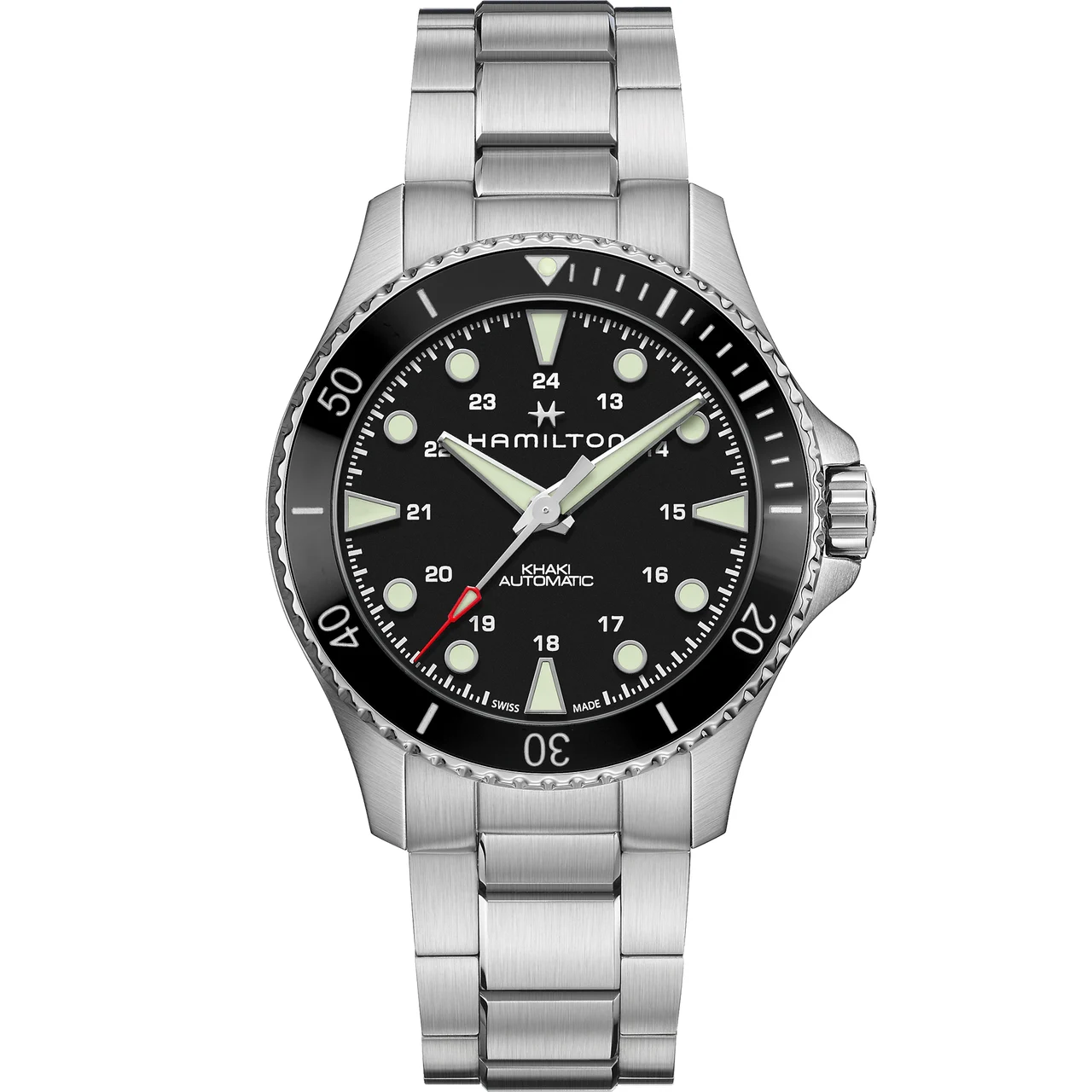Hamilton Khaki Navy Scuba Auto H82515130 43 mm kol saati