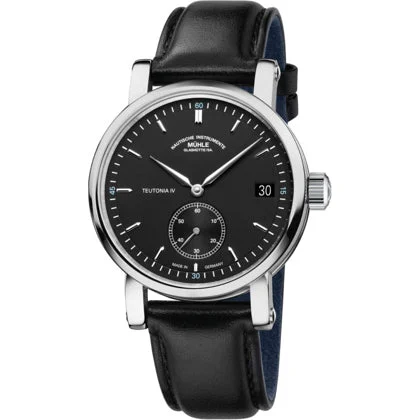 Muhle Glashutte Mühle Glashütte Teutonia IV Small Second M1-44-43-LB kol saati