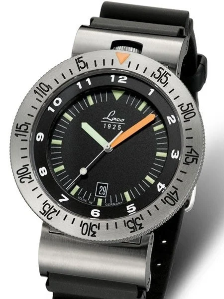 Laco Squad Tundra Tactical Dive Watch with Sapphire Crystal #861633 46 mm kol saati