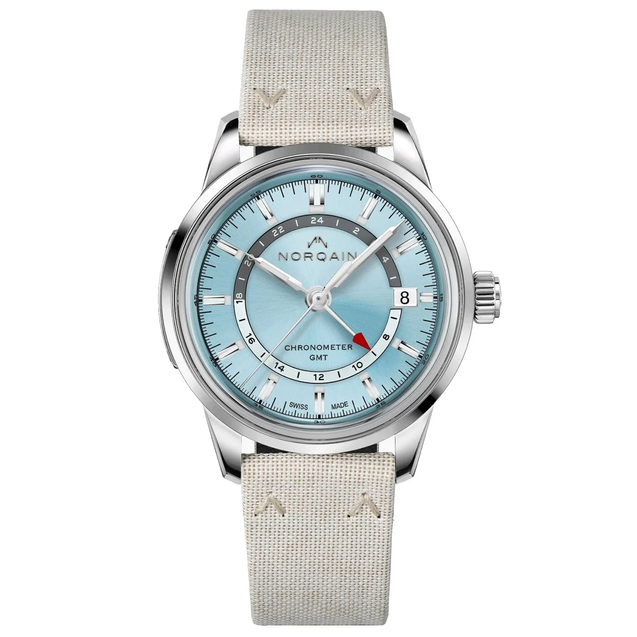 Norqain Freedom GMT 40mm N2100.22S01.A01.T03 40 mm kol saati