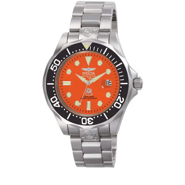 Invicta Grand Diver Deep Garrison Automatic Watch - 47mm. Steel (4186) kol saati