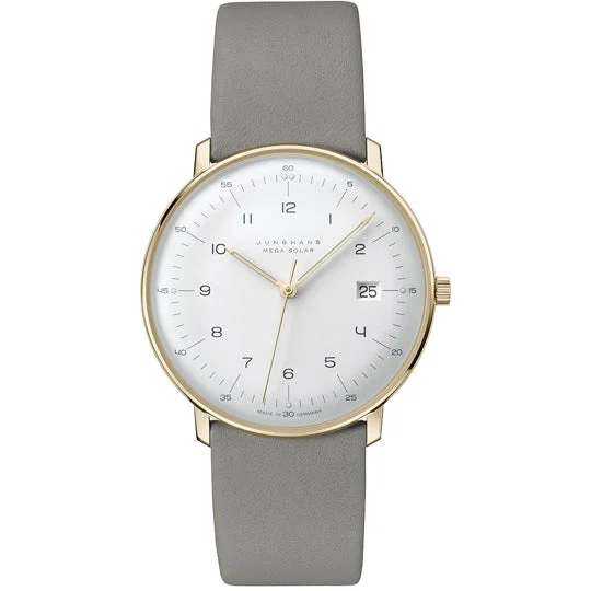 Junghans Max Bill MEGA Solar 059/7324.02 kol saati