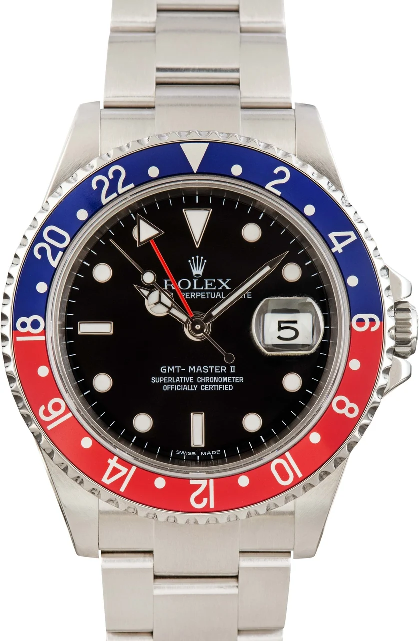 Rolex GMT-Master II Ref 16710T Pepsi 40 mm kol saati