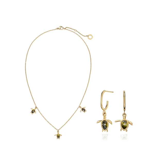 Default Set Turtle II Gold PH-SET-0622 kol saati