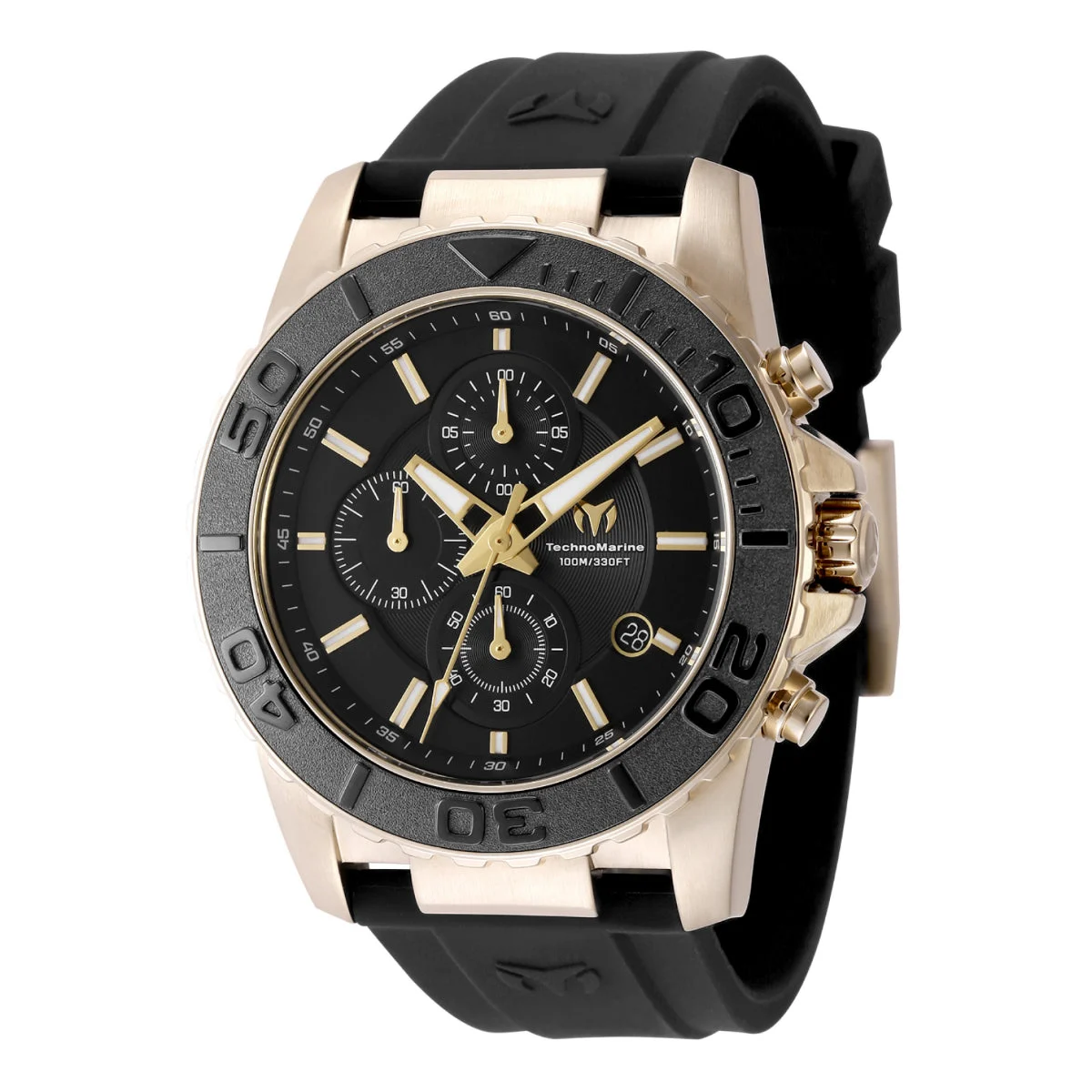 Technomarine Sea Grace Watch - 45mm. Black (TM-725003) 45 mm kol saati