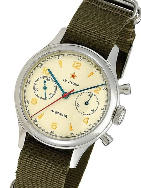 Seagull 1963 Scratch and Dent - Hand Wind Mechanical Chronograph with Sapphire Crystal #63