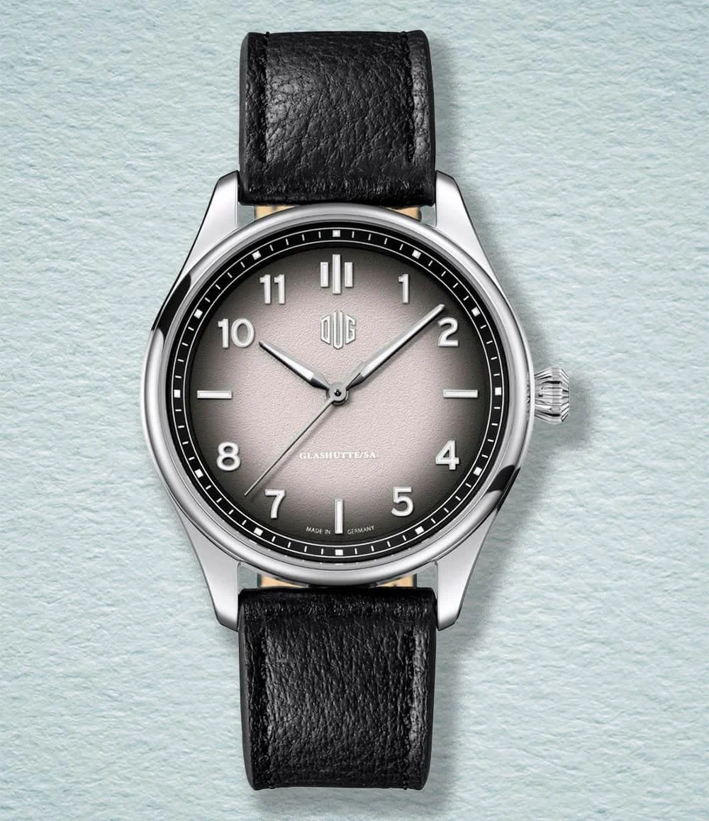 DUG Special Edition Purist Granitgrau Watches P2NG-LS 40 mm kol saati