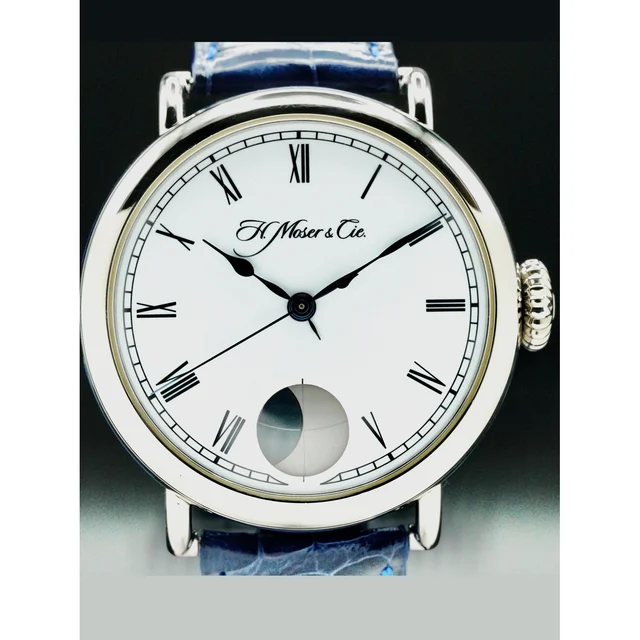 H. Moser & Cie. - Moser & Cie. 8801-0200 Heritage Light Perpetual Moon 210000058658 kol sa