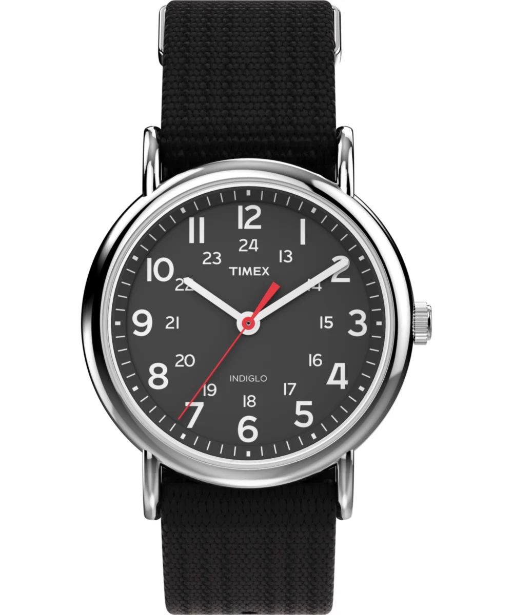 Timex Weekender 38mm Fabric Strap Watch T2N6479J 38 mm kol saati