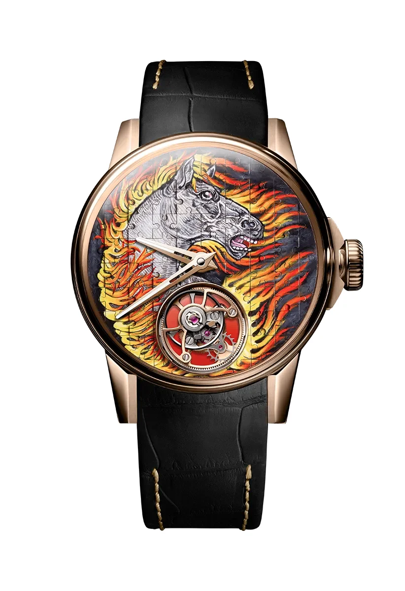 Louis Moinet Louis Moinet LM-135.50.FH 41 mm kol saati