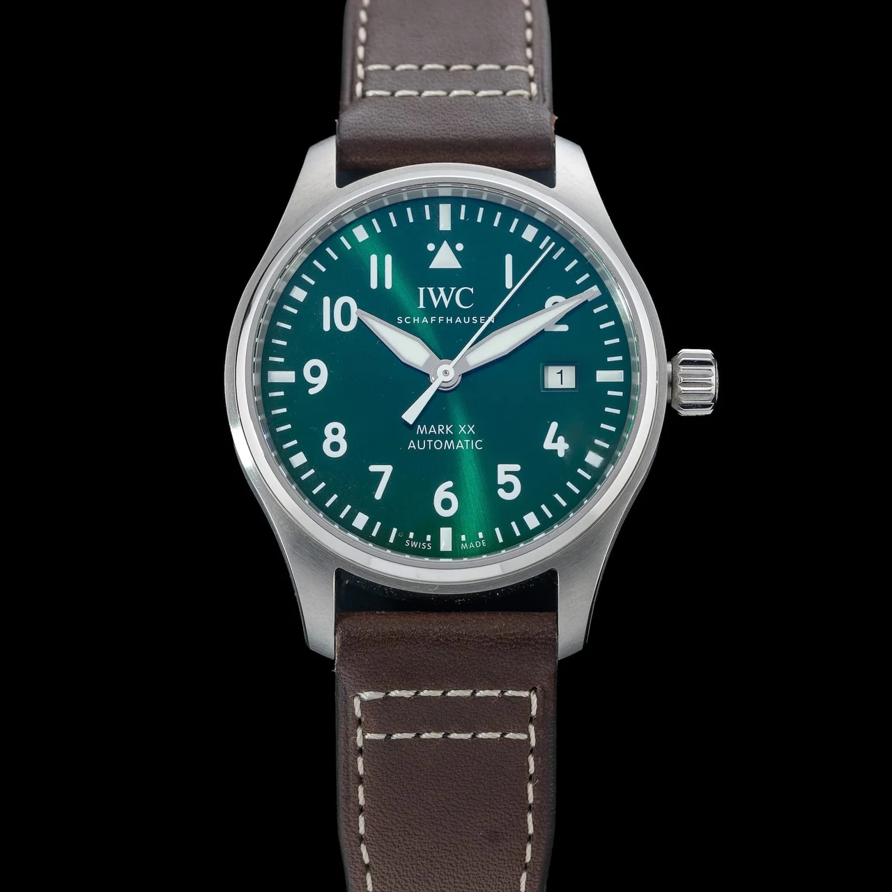 IWC Pilot's Watch Mark XX IW328205 210009N35051 40 mm kol saati