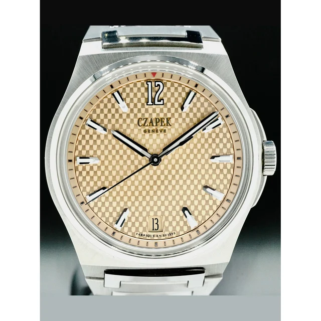 CZAPEK Antarctique Antarctique Passage de Drake Salmon Dial 210000048024 kol saati