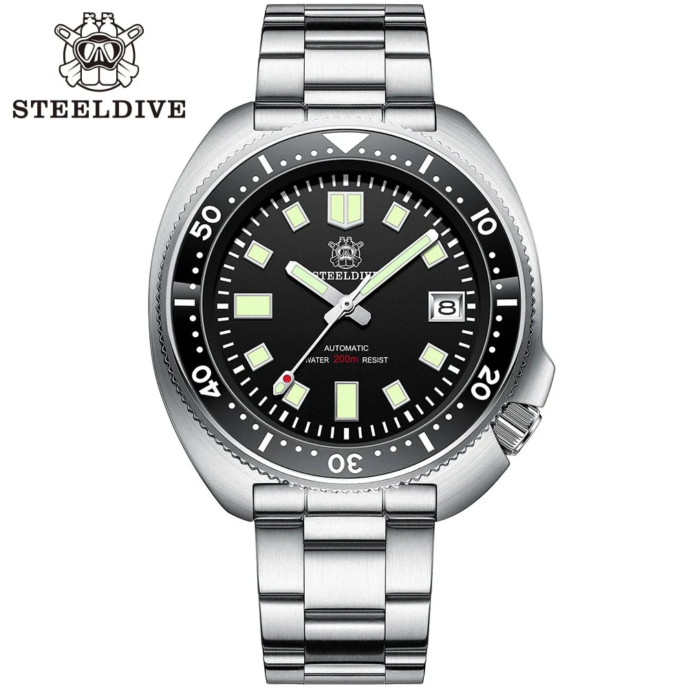 steeldive Turtle / Captain Willard WBST1078S 44 mm kol saati