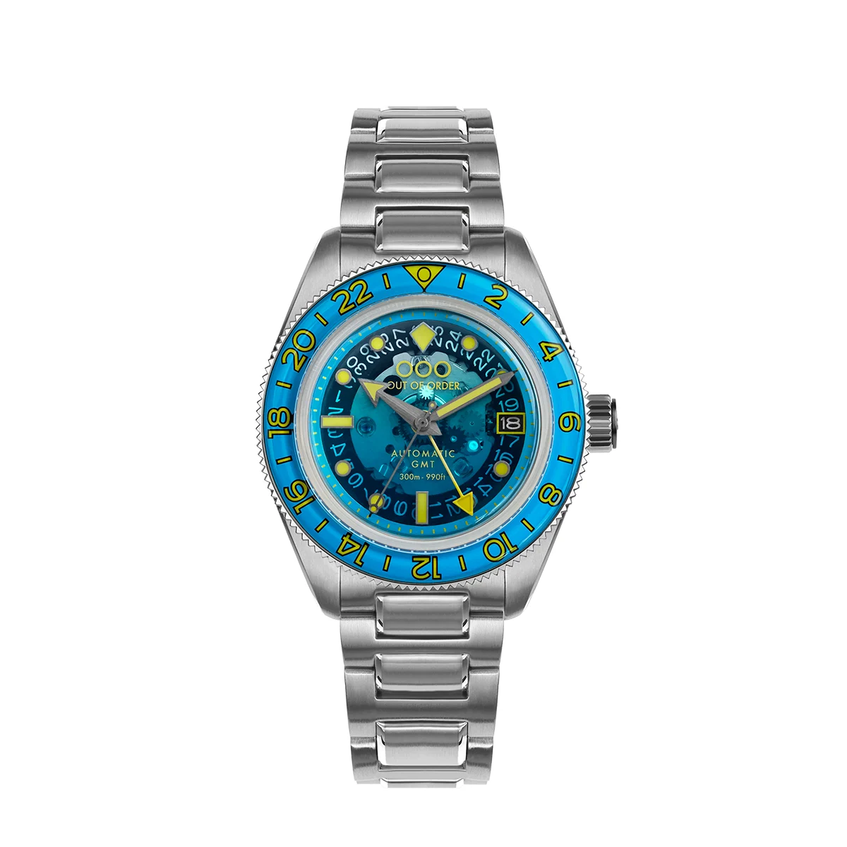 OOO Out of Order OOO.001-25.AA.BAND.SS 40 mm kol saati