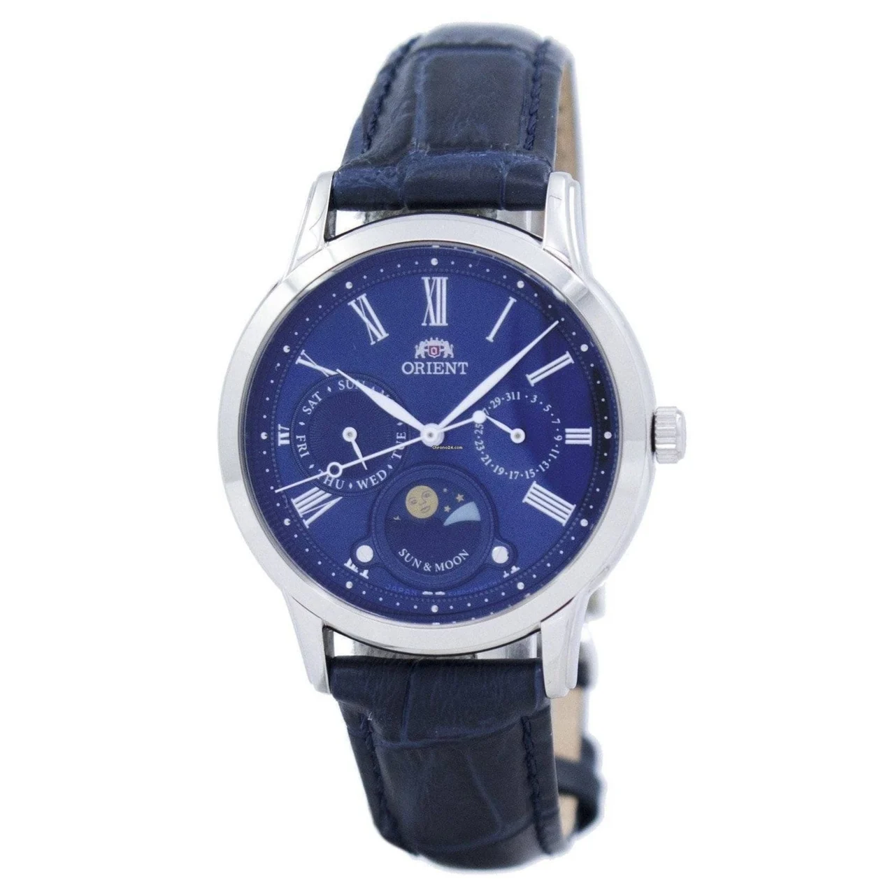 Orient Sun & Moon RA-KA0004L00C 34 mm kol saati