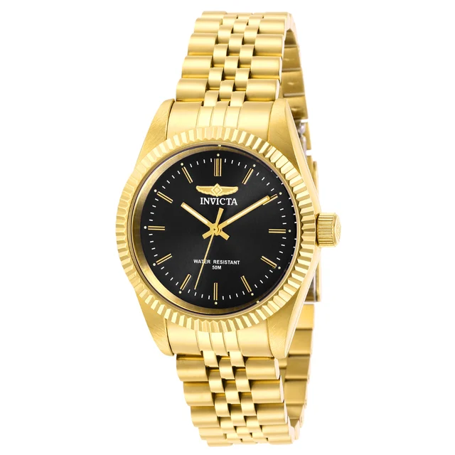 Invicta Open Box Specialty Musenova Watch - 36mm. Gold (AIC-29406) kol saati