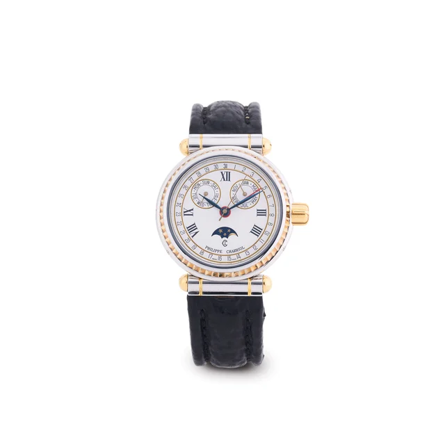 Philippe Charriol PHILIPPE CHARRIOL, REF. 18.90, YUCATAN, "TRIPLE DATE MOON", AUTOMATIC, S