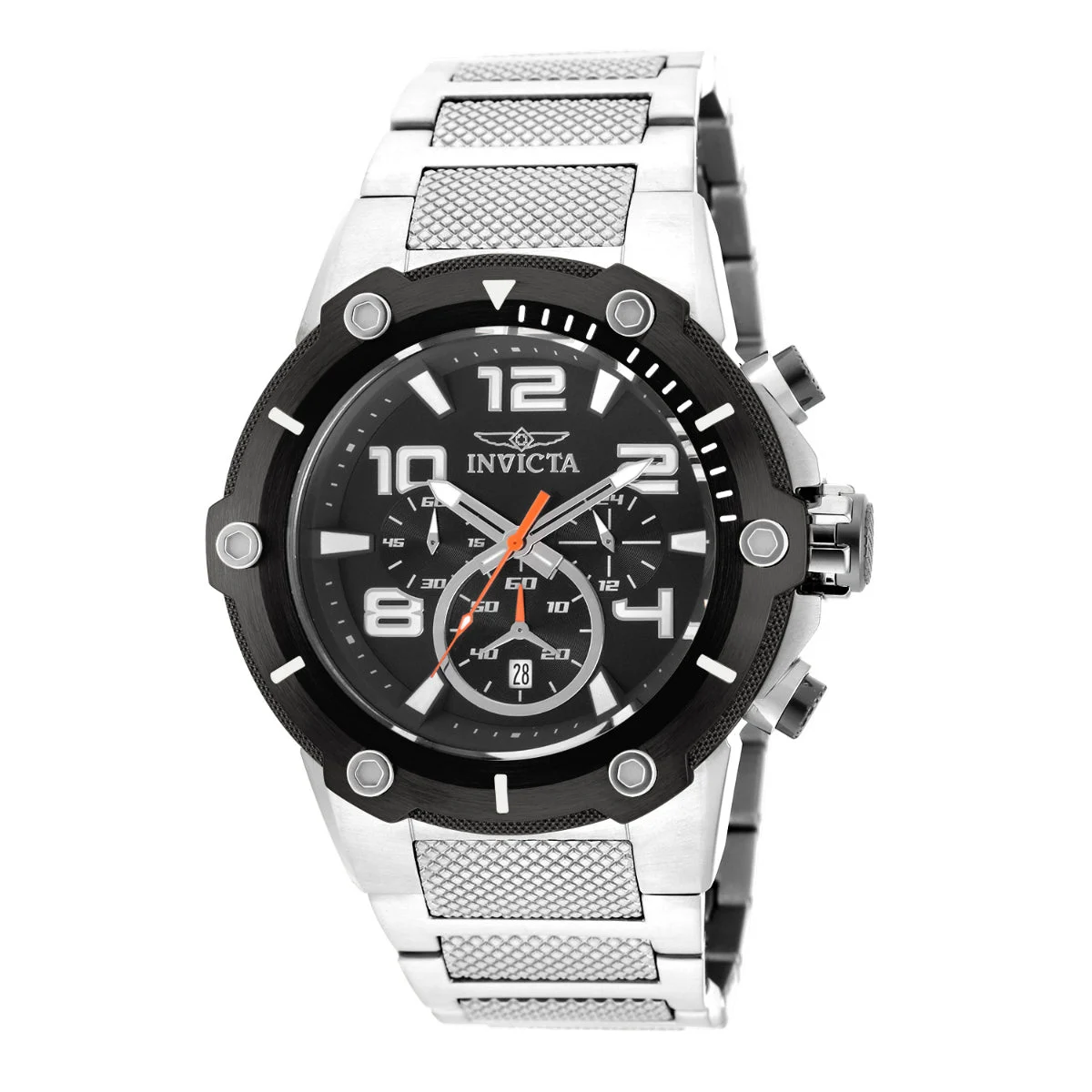 Invicta Speedway Septara Swiss Ronda Z60 Caliber Watch - 51.5mm, Steel (19528) 51.5 mm kol saati