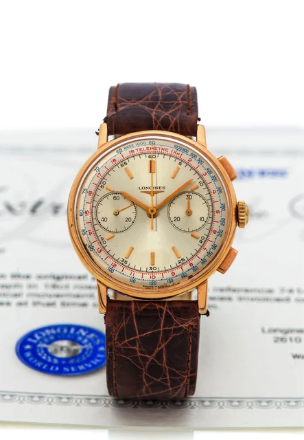 Longines Cal. 30Ch Retour En Vol 7414 10 kol saati