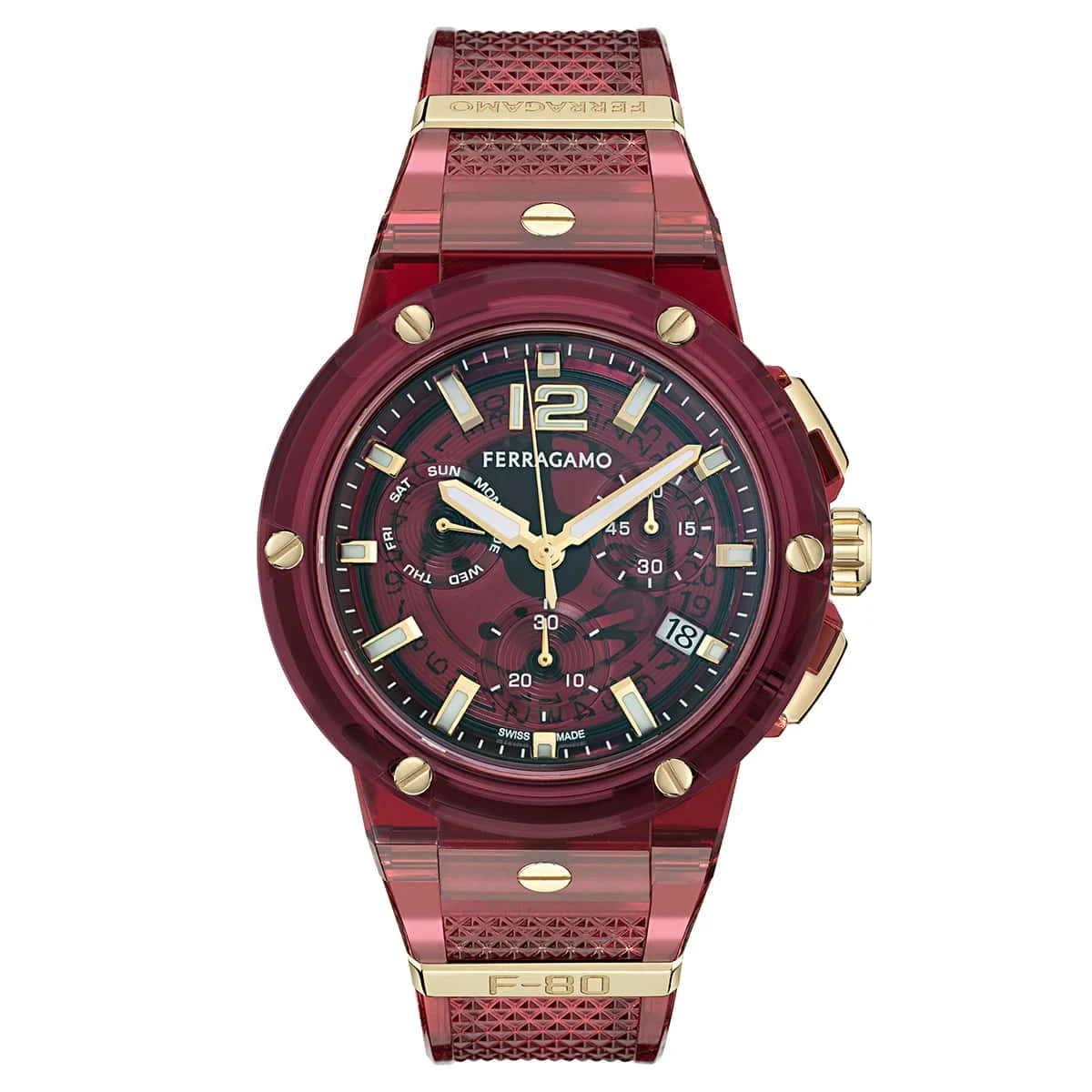 Ferragamo Translucent SF5T00225 44 mm kol saati