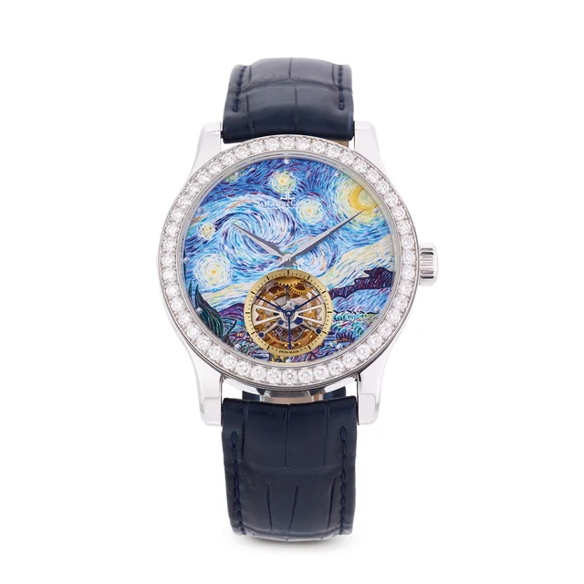 Jaeger-Lecoultre JAEGER-LECOULTRE, REF. 16634V2, MASTER GRAND TOURBILLON - VAN GOGH STARRY