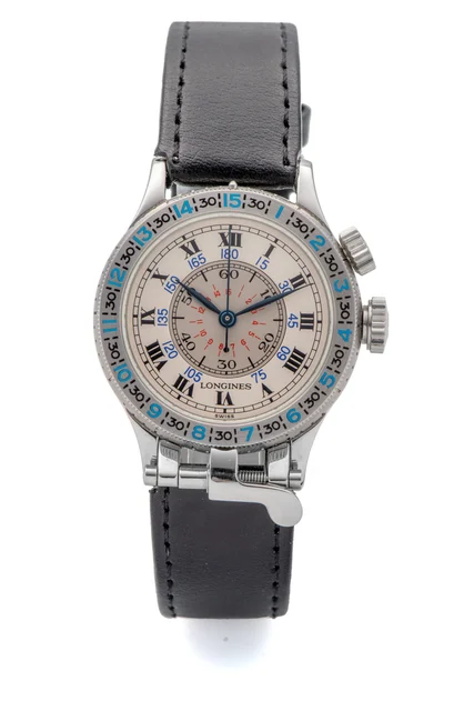 Longines Ref. L2.607.4, centre-seconds, Hour-Angle; “Lindbergh Replica”; limited edition o
