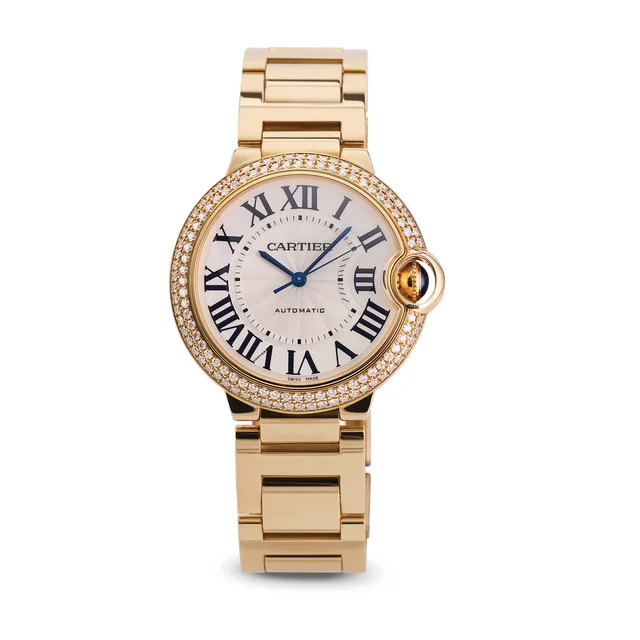 Cartier CARTIER, REF. WE9004Z3, BALLON BLEU DE CARTIER, 18K YELLOW GOLD kol saati