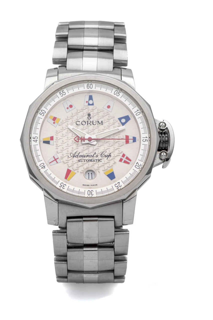 Corum CORUM, REF. 082.830.20, ADMIRAL’S CUP, STEEL kol saati