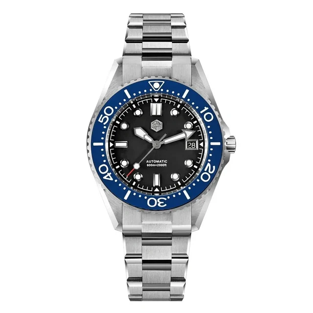 San Martin Automatic Mechanical SN0036 SN0036GC- 黑圈 kol saati