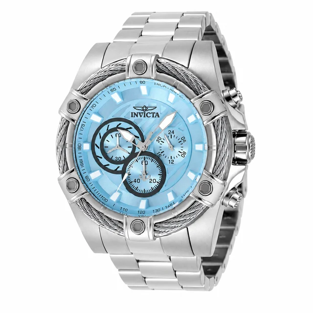 Invicta Bolt Valkir Watch - 52mm, Steel (69796) kol saati