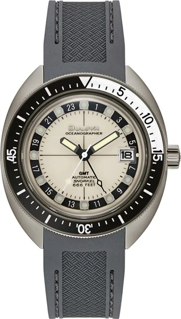 Bulova Archive Series Oceanographer GMT 98B407 kol saati