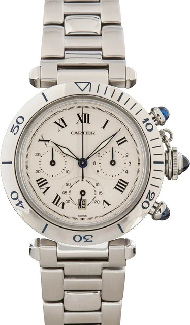 Cartier Pasha Ref W3101855 Stainless Steel kol saati