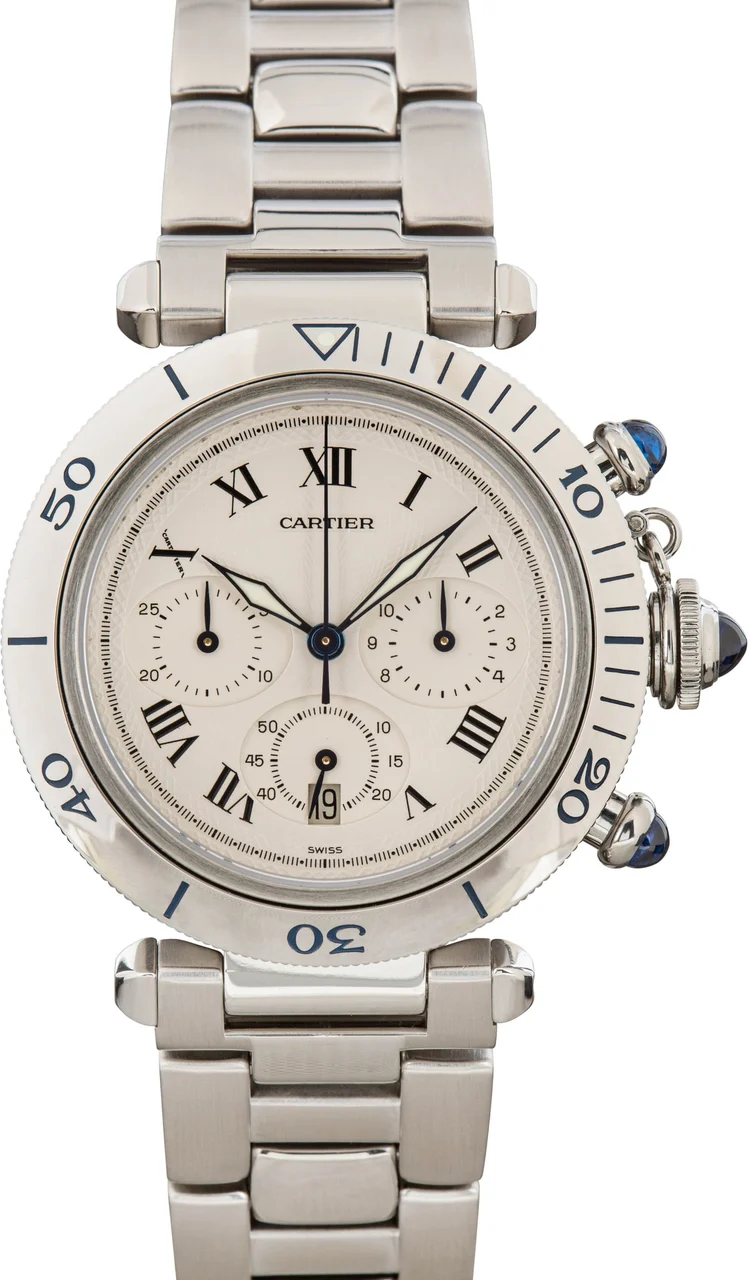 Cartier Pasha Ref W3101855 Stainless Steel kol saati