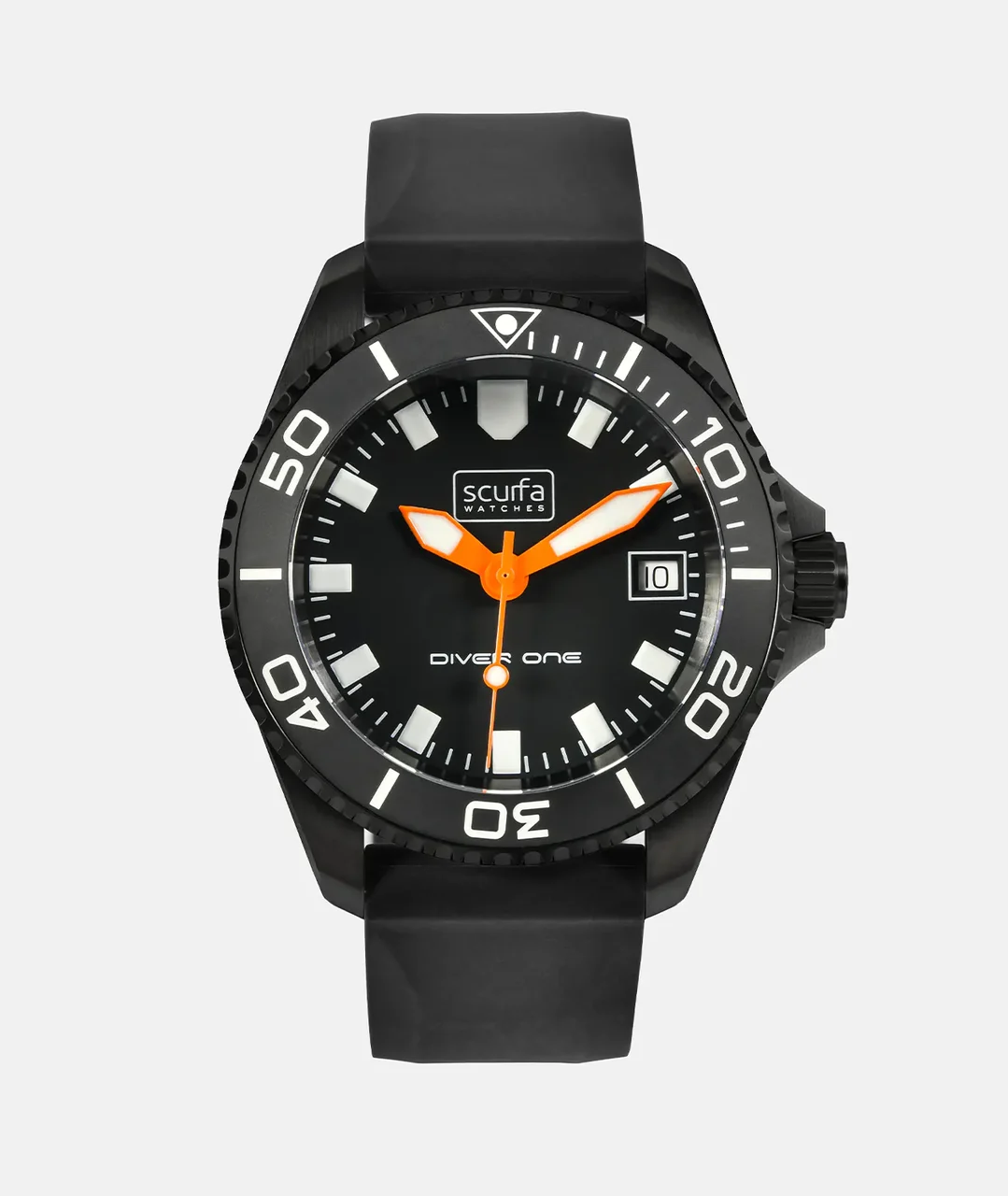 Scurfawatches Black Pvd D1-500 BLACK PVD 40 mm kol saati