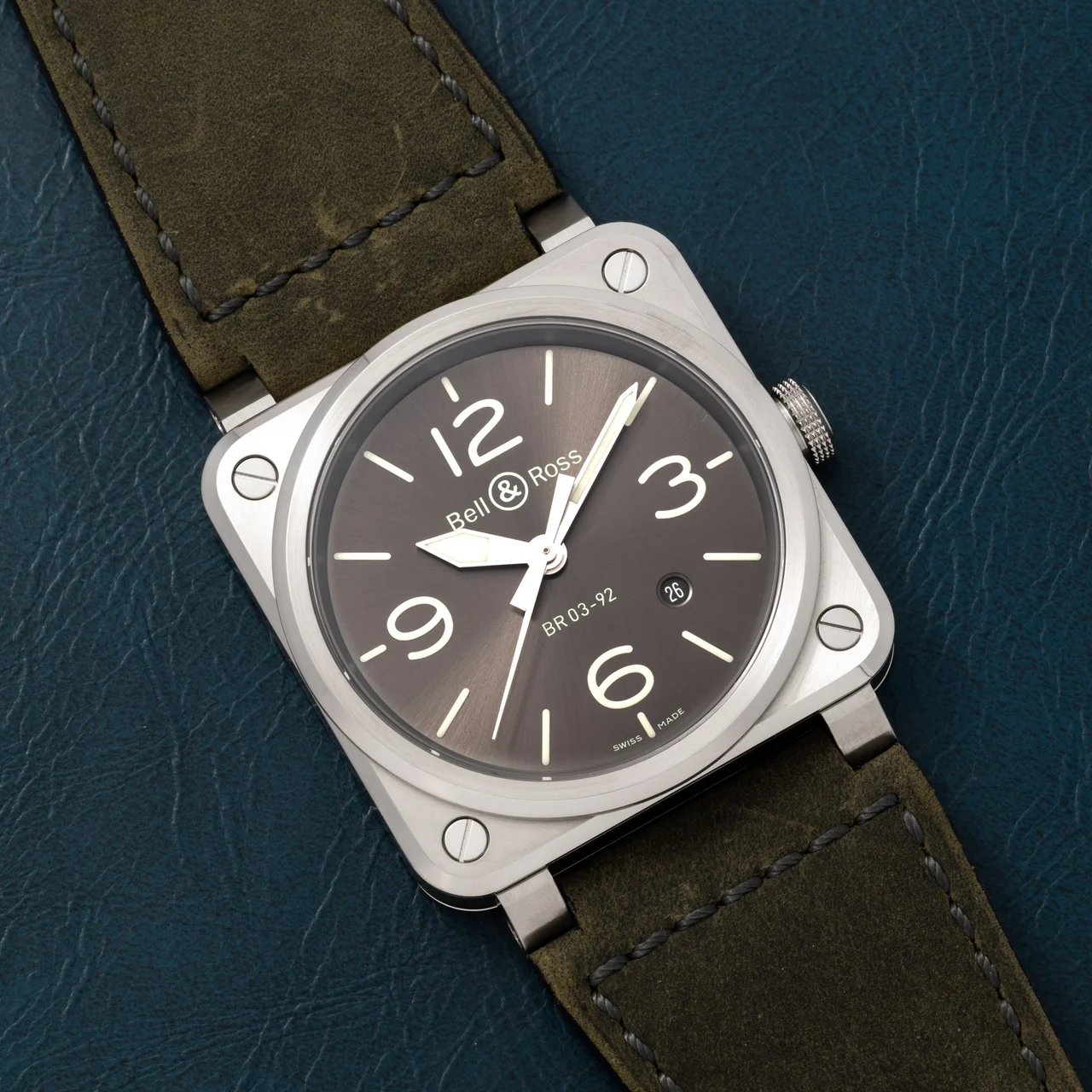 Bell & Ross Bell & Ross Br 03 40992384 42 mm kol saati