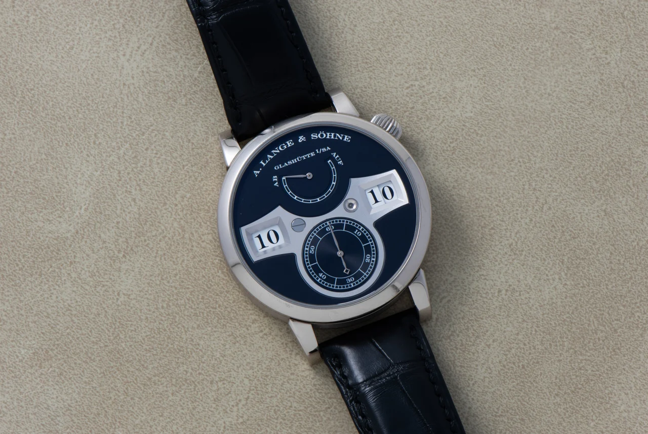 A. Lange & Sohne Zeitwerk 40992176 42 mm kol saati