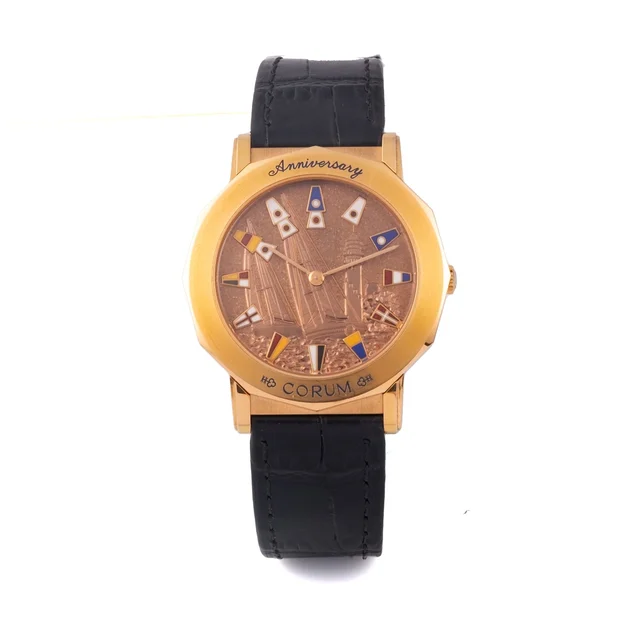 Corum CORUM, REF. 55.730.55, ADMIRAL'S CUP ANNIVERSARY, PINK GOLD kol saati