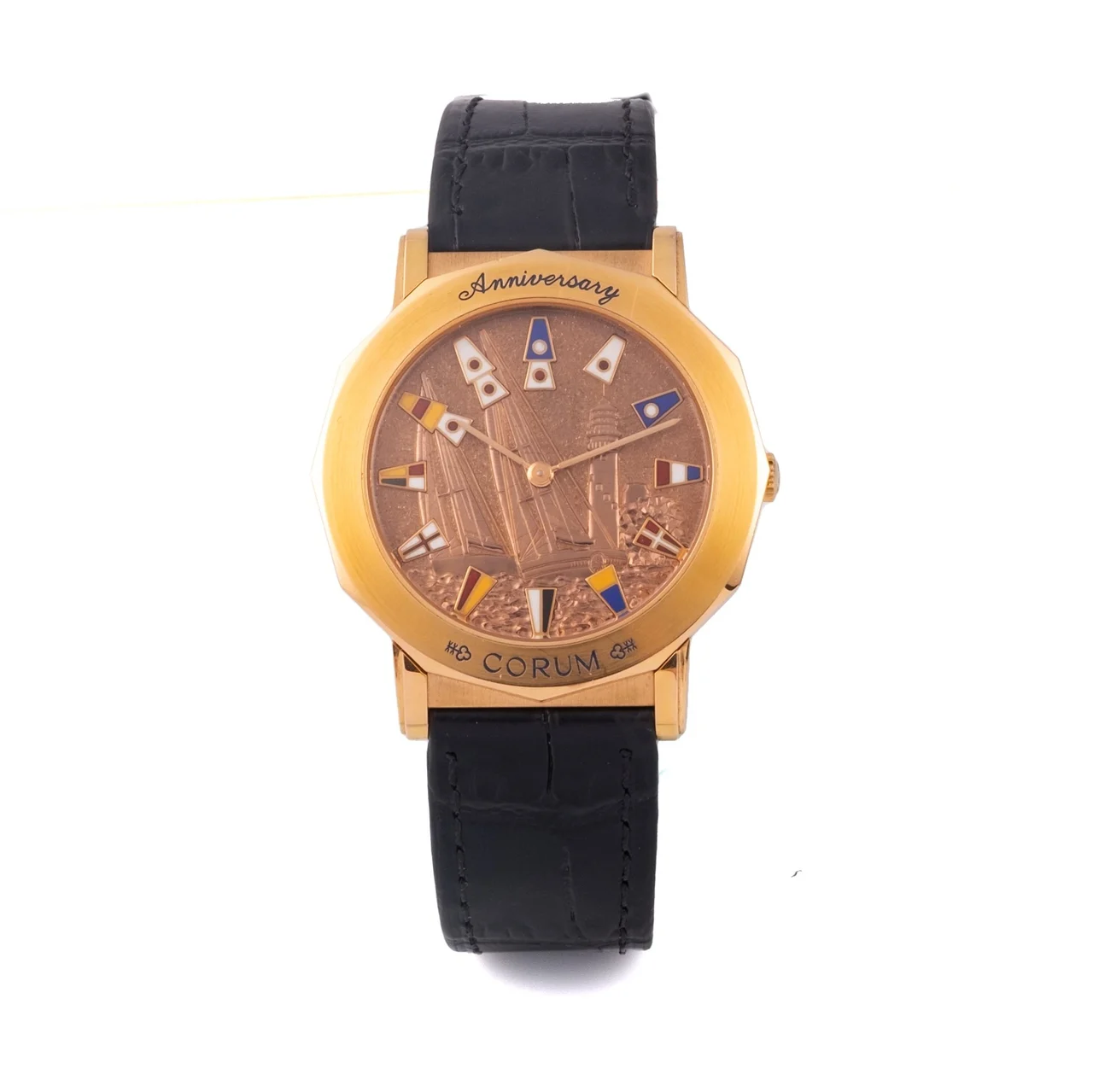 Corum CORUM, REF. 55.730.55, ADMIRAL'S CUP ANNIVERSARY, PINK GOLD kol saati