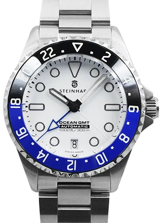 Steinhart Ocean 39 GMT White Ceramic - Ltd Ed 200pcs 103-1533/ST kol saati