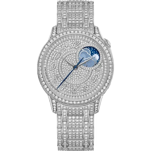 Vacheron Constantin Égérie moon phase jewellery 8016F/127G-B499 kol saati
