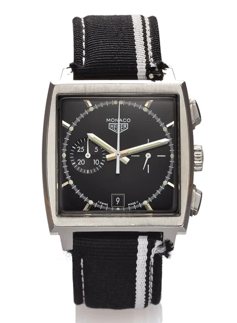Heuer HEUER REF. CS2110 MONACO LIMITED EDITION STEEL kol saati