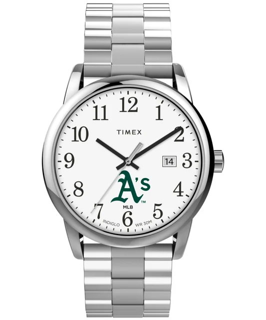 Timex Easy Reader Expansion Bracelet Oakland Athletics TWZBATHMZ kol saati